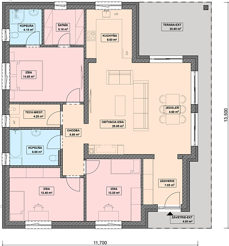 Projekt domu ANGI 10