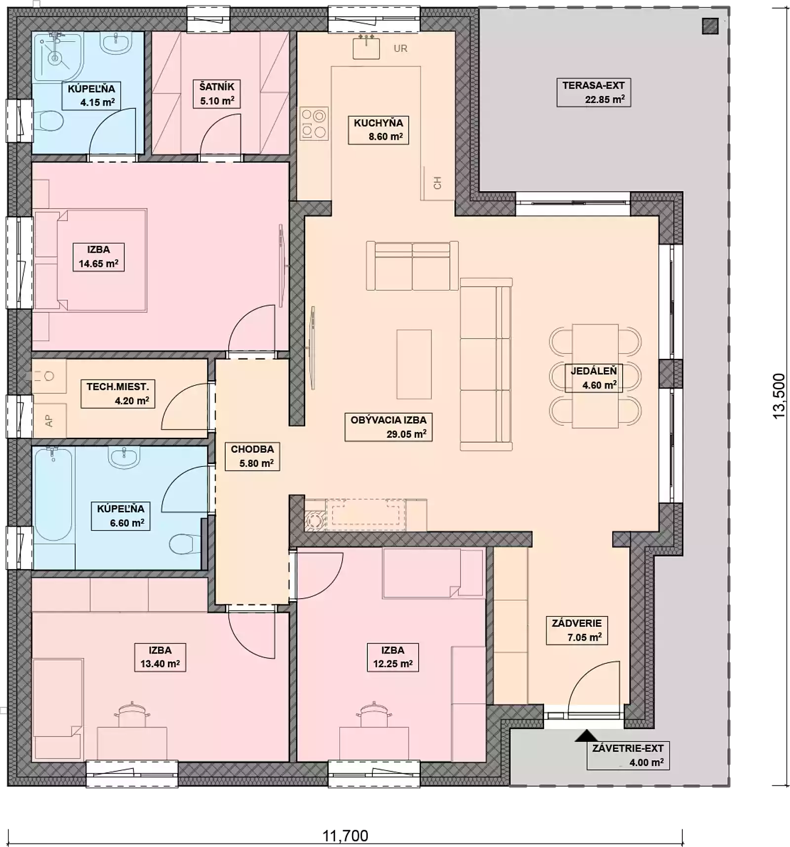 Projekt domu ANGI 10