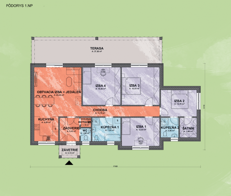 Projekt domu EMILY 1