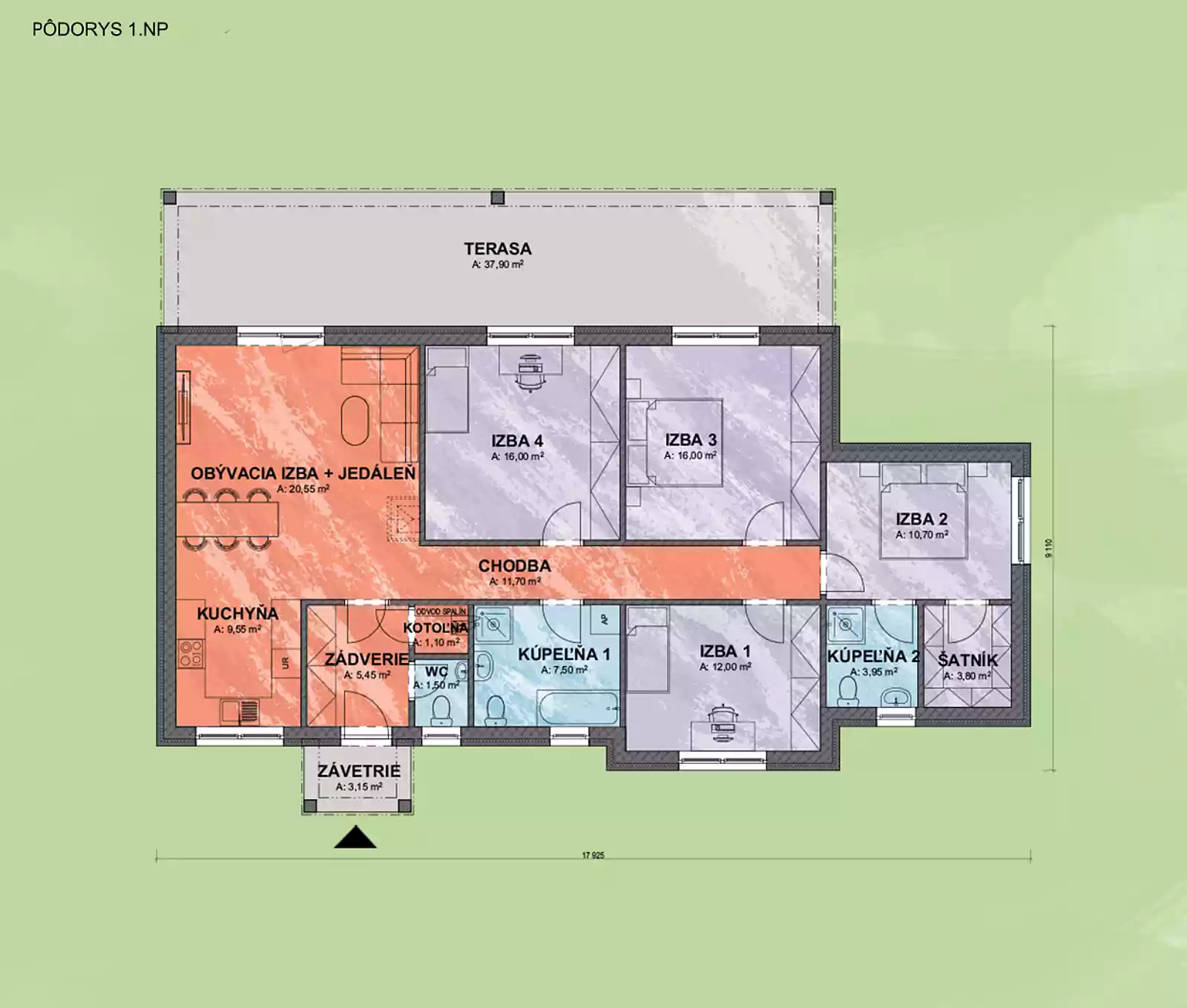 Projekt domu EMILY 1