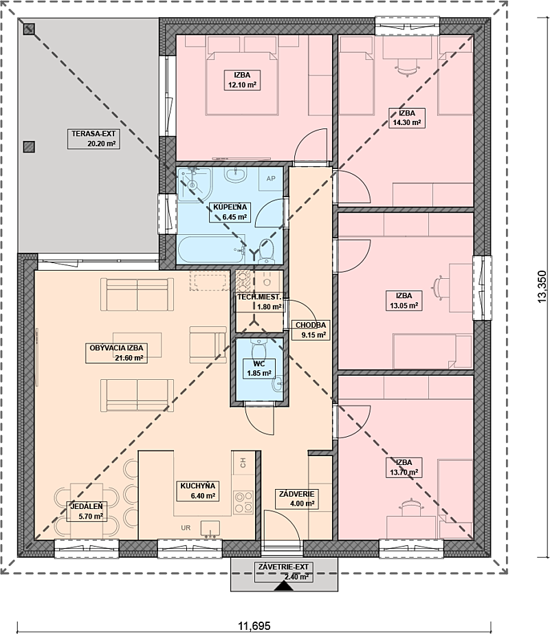 Projekt domu EMILY 3