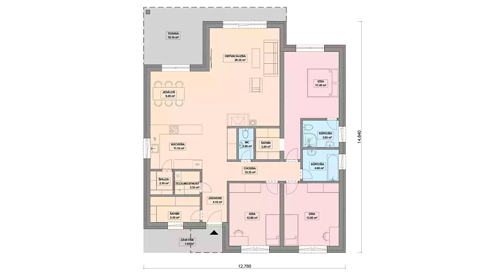 Projekt domu LADY 4