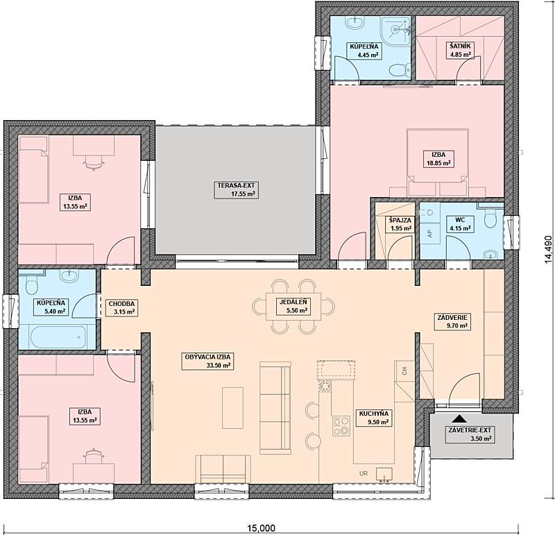 Projekt domu LADY 5