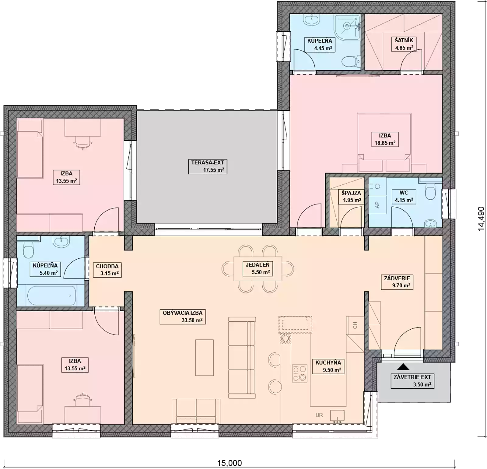 Projekt domu LADY 5