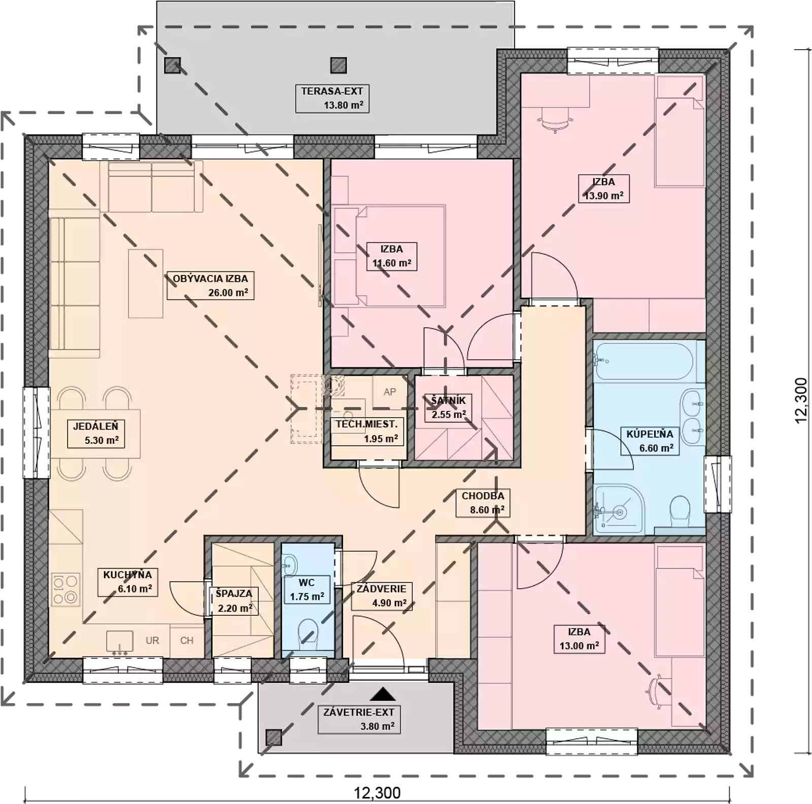 Projekt domu LUNA 14