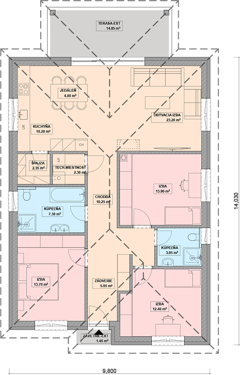 Projekt domu LUNA 17