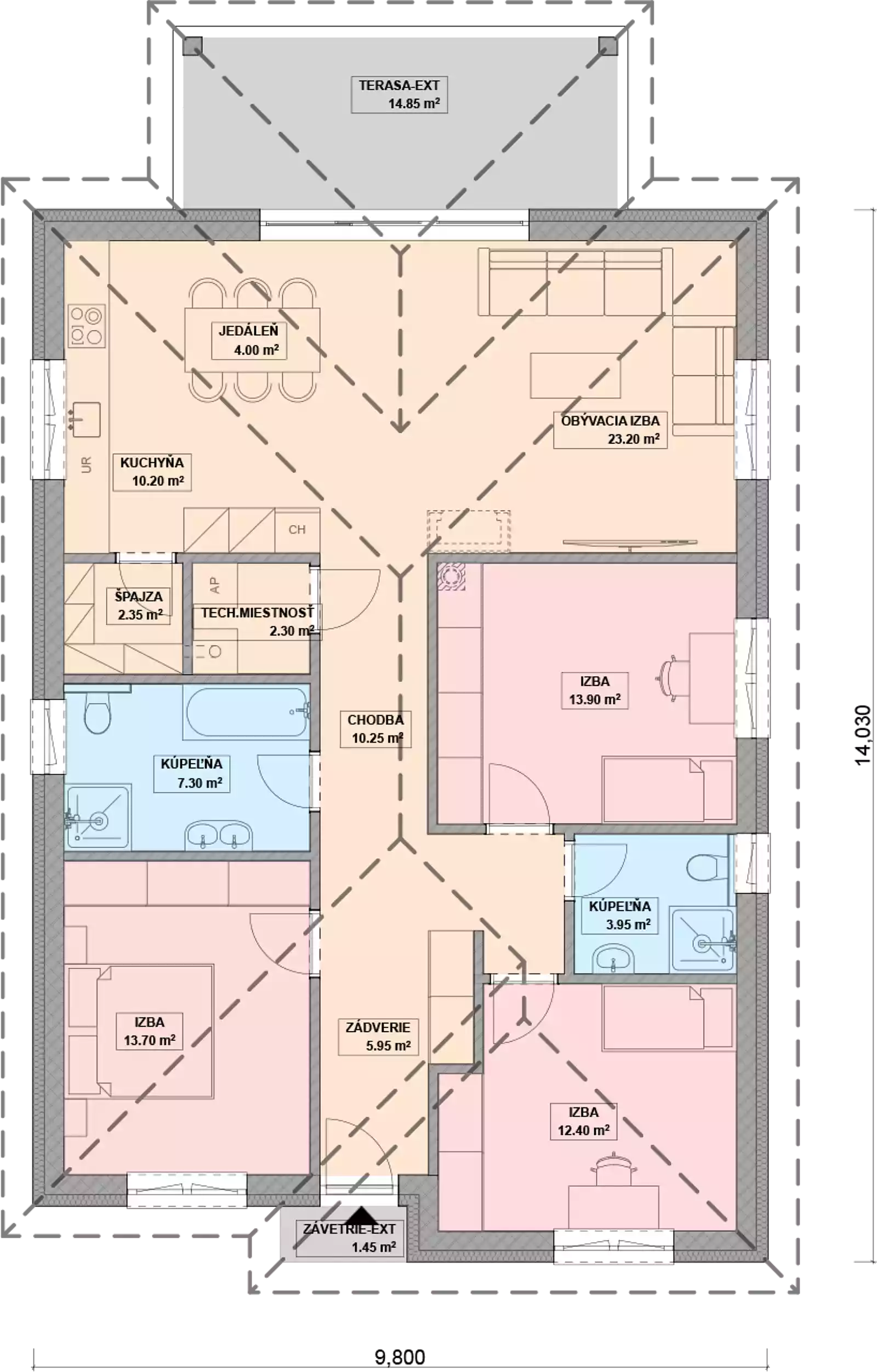 Projekt domu LUNA 17