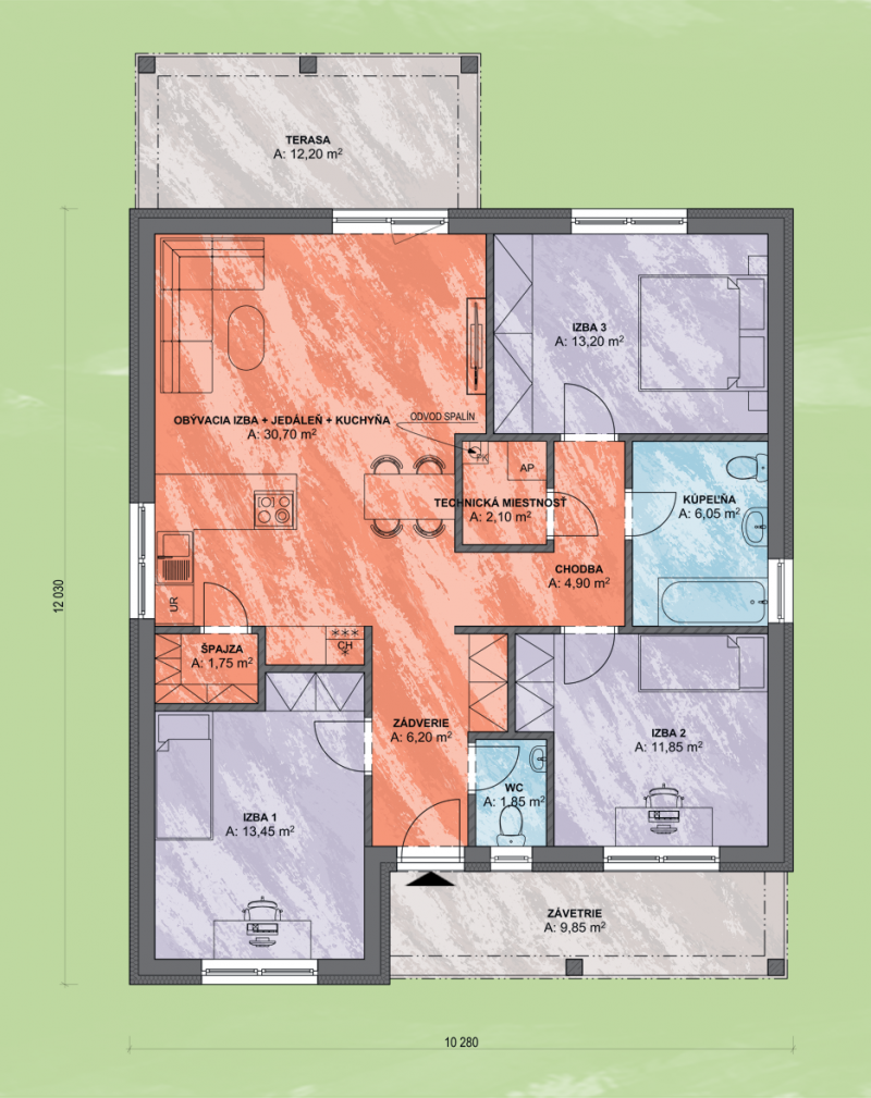 Projekt domu LUNA 18