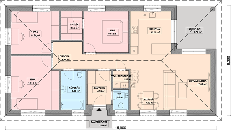 Projekt domu LUNA 23