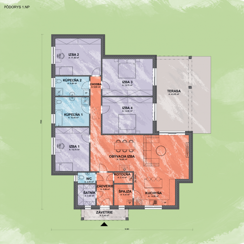 Projekt domu NATALY 3