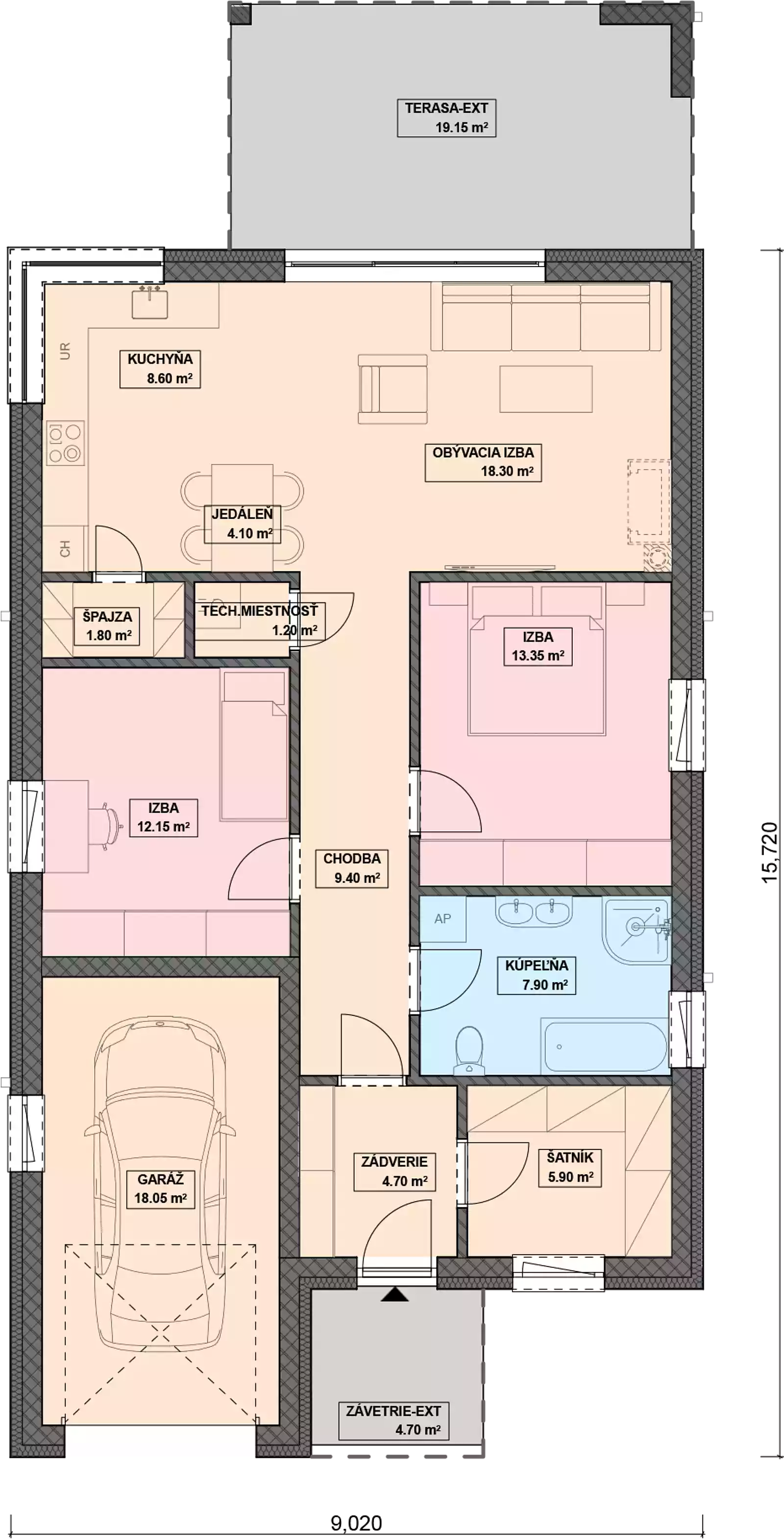 Projekt domu NIA 4