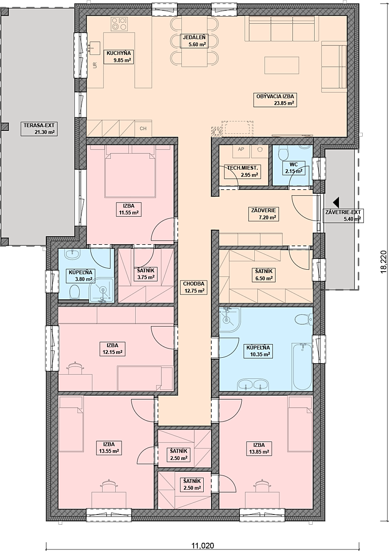 Projekt domu NOCTE 2