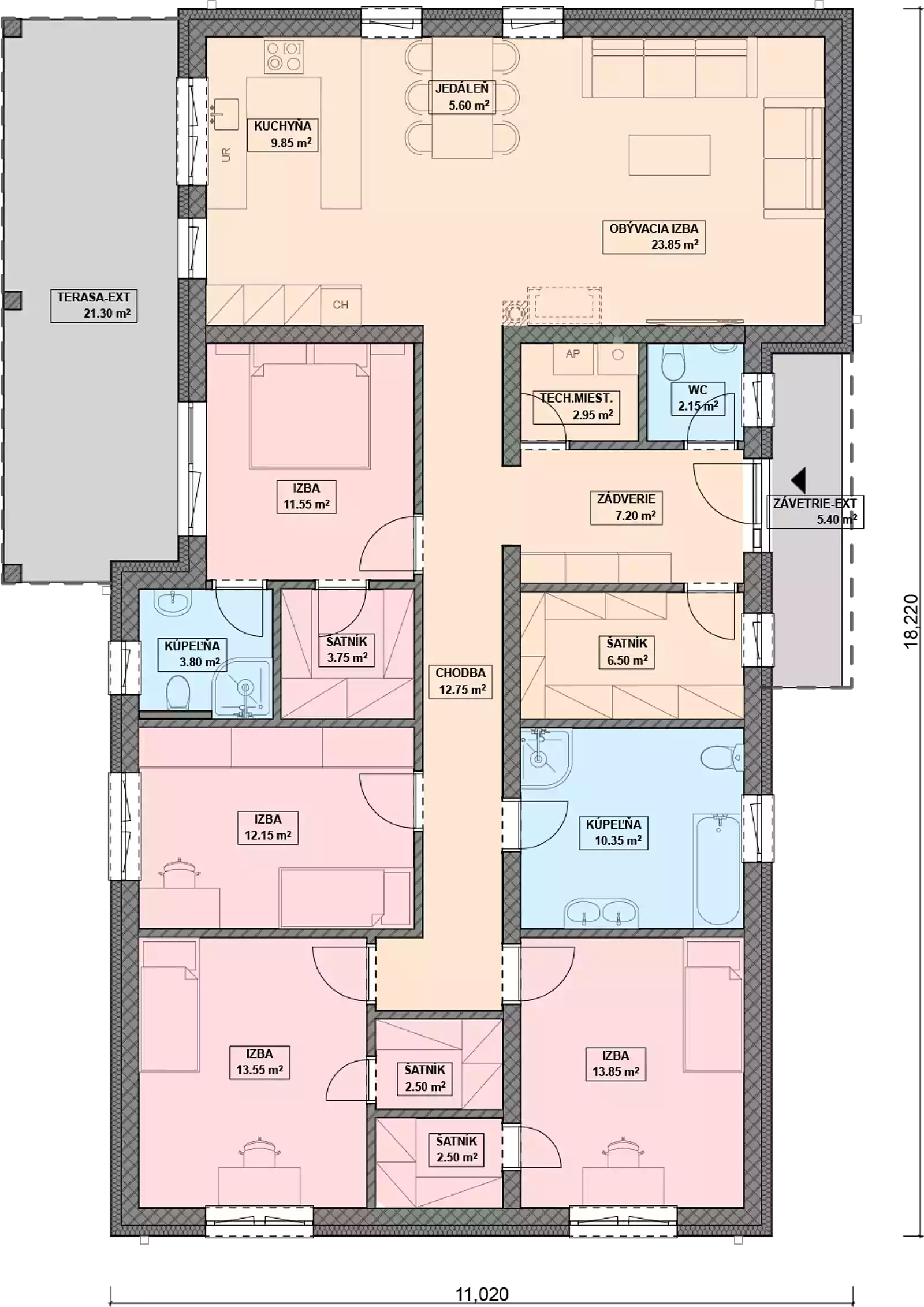 Projekt domu NOCTE 2