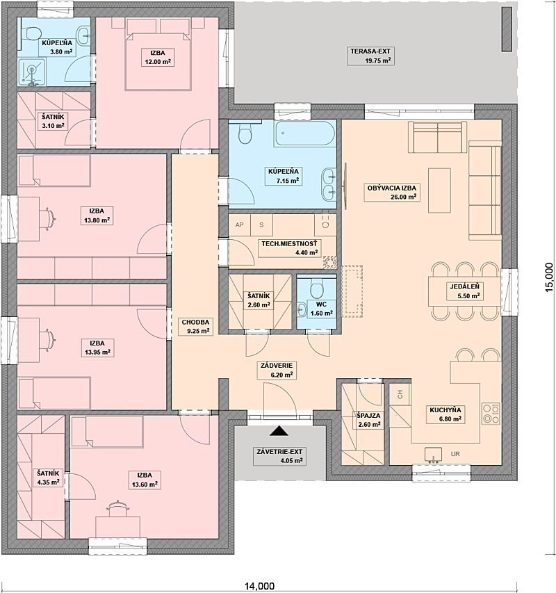 Projekt domu NOCTE 7