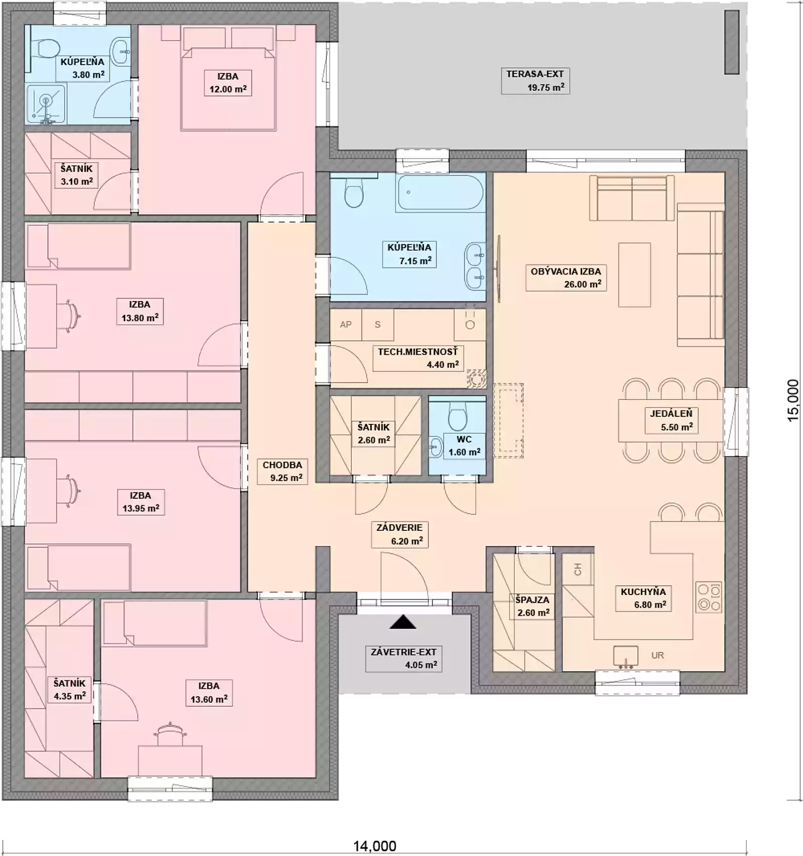 Projekt domu NOCTE 7