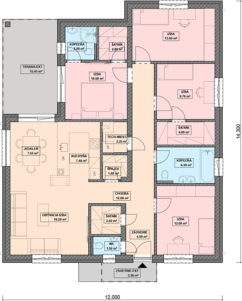 Projekt domu SARAH 4