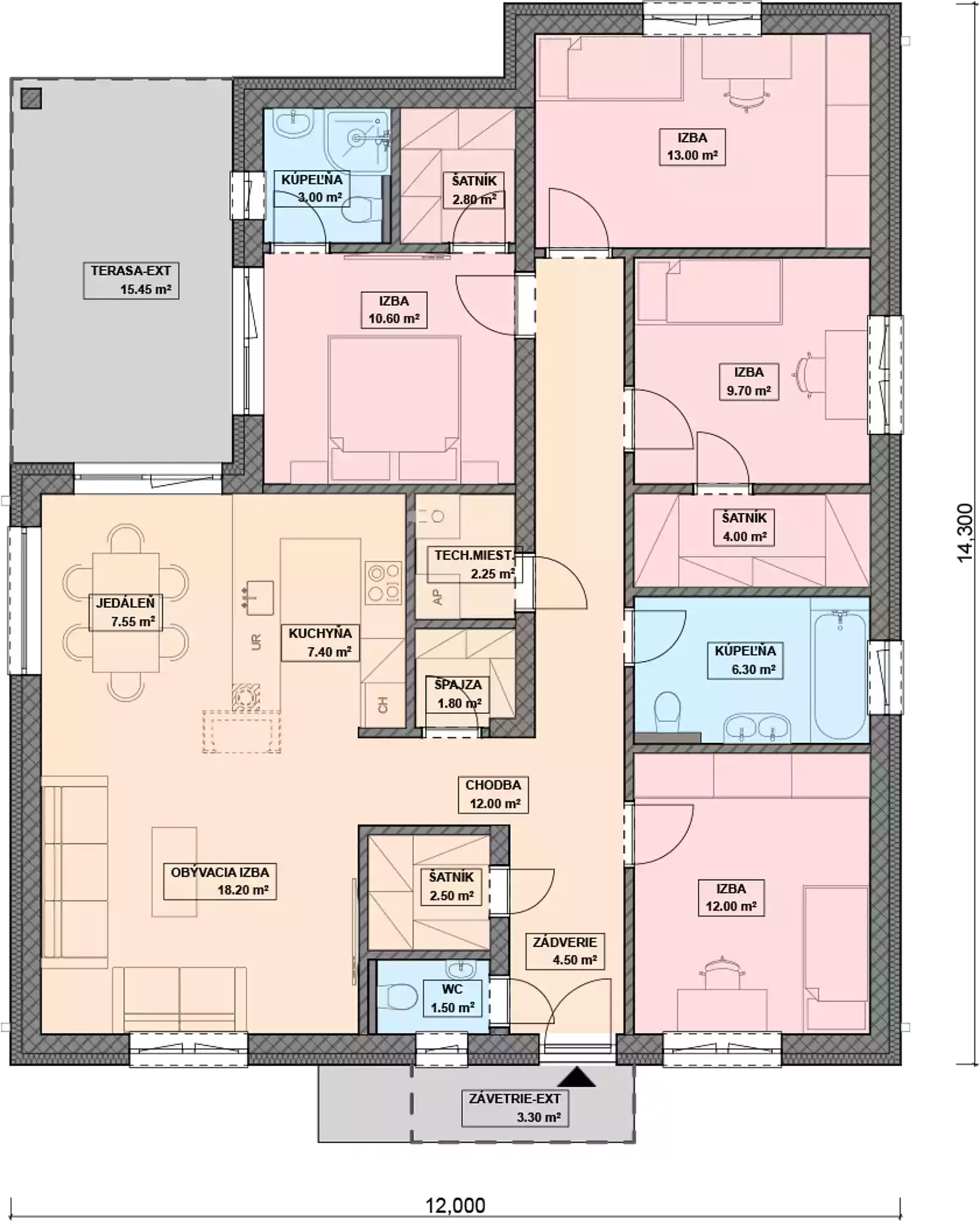 Projekt domu SARAH 4