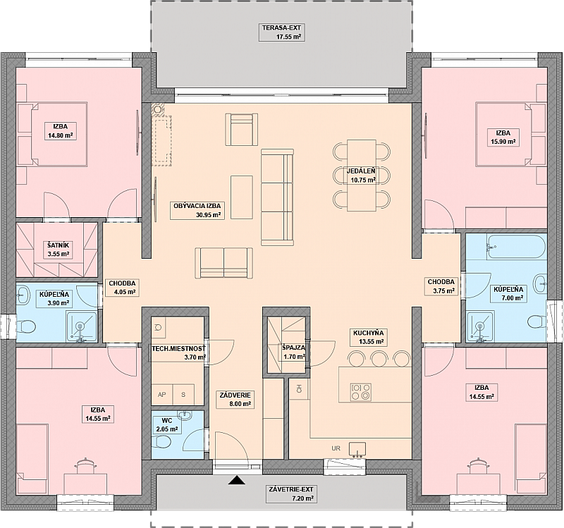 Projekt domu SELENA 5