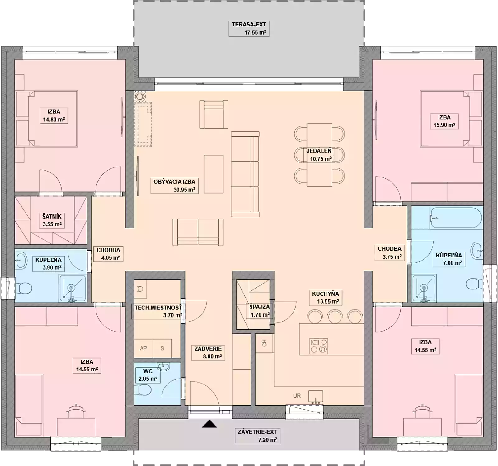 Projekt domu SELENA 5