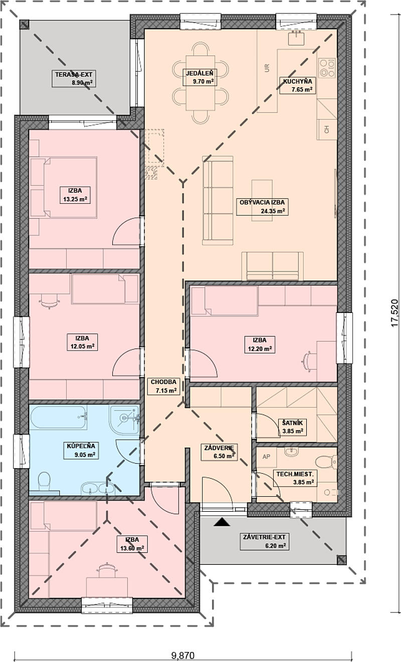 Projekt domu VENUS 3