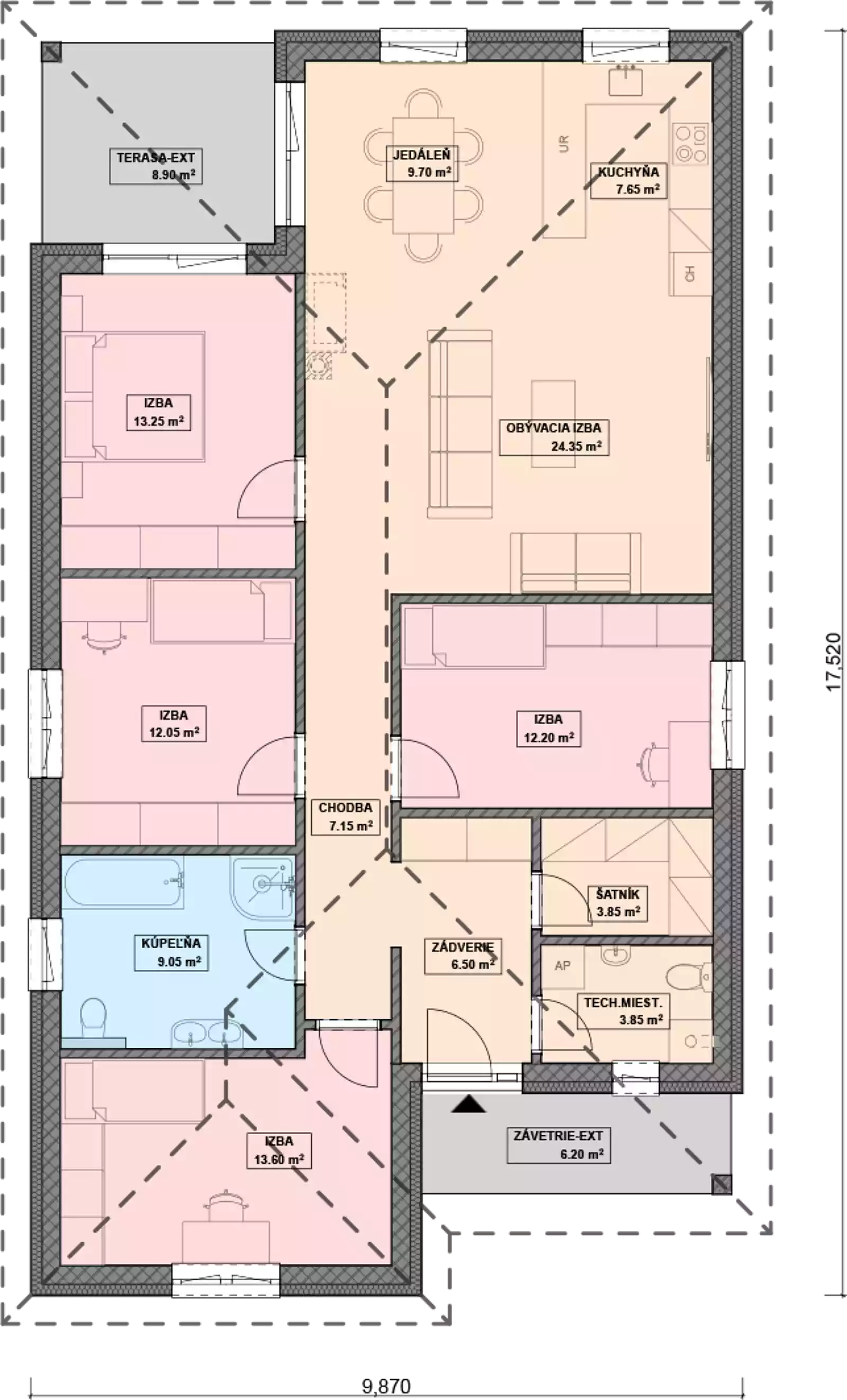 Projekt domu VENUS 3