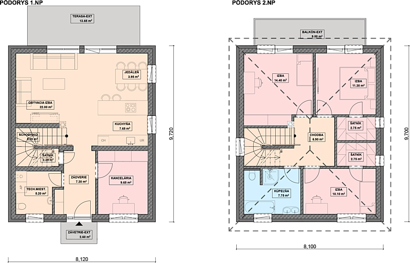 Projekt domu LAURA 1