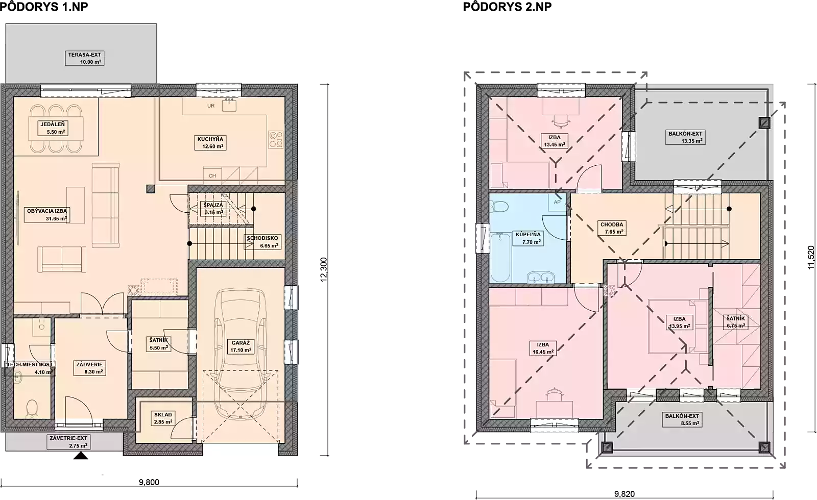 Projekt domu KIARA 4