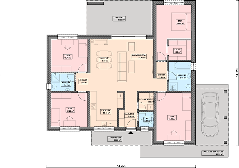 Projekt domu NOCTE 5