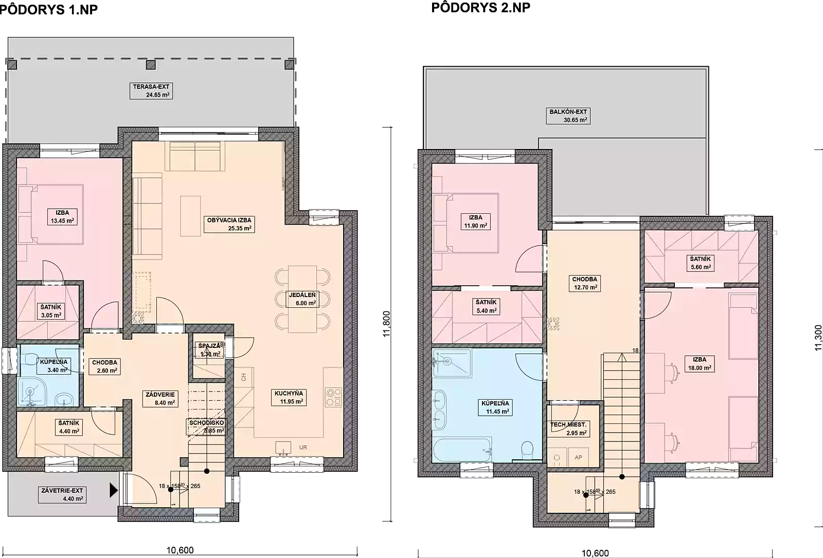 Projekt domu PETRA 1