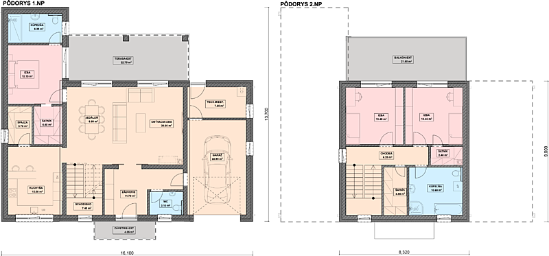 Projekt domu PETRA 2