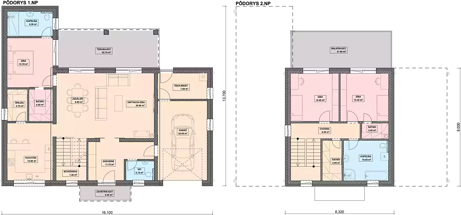 Projekt domu PETRA 2