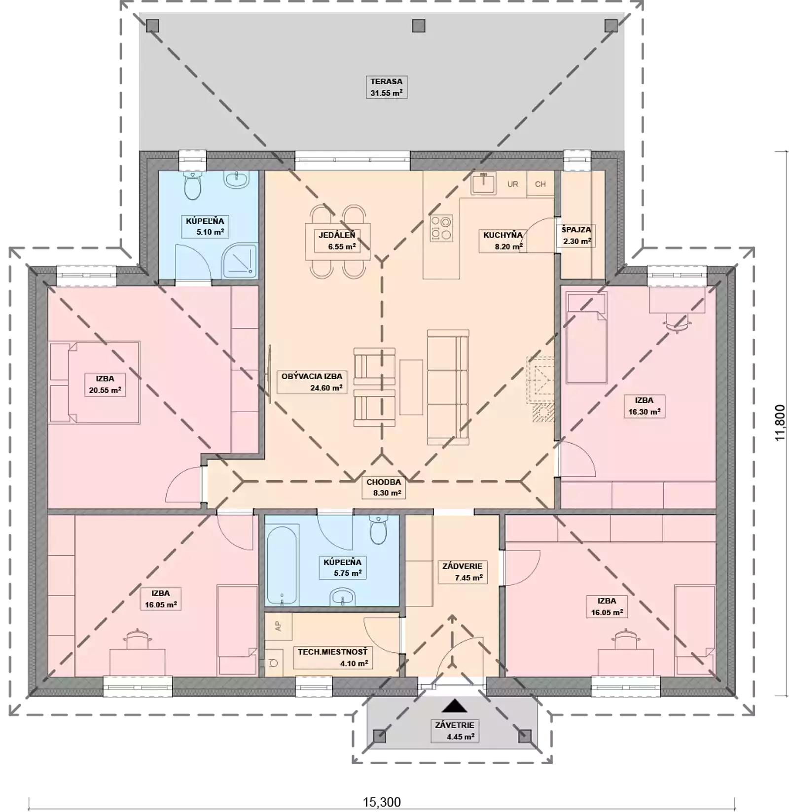 Projekt domu VENUS 6