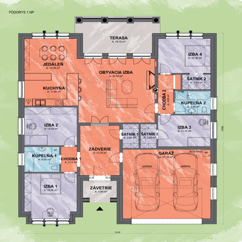 Projekt domu CASA GIULIA